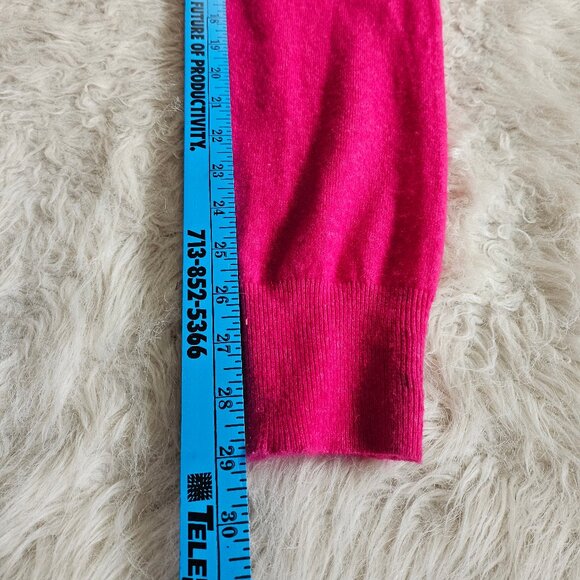 Kate Spade Wool Cashmere Blend Knit Drawstring Dream Jogger Pant Pink Jewel S - Picture 6 of 8